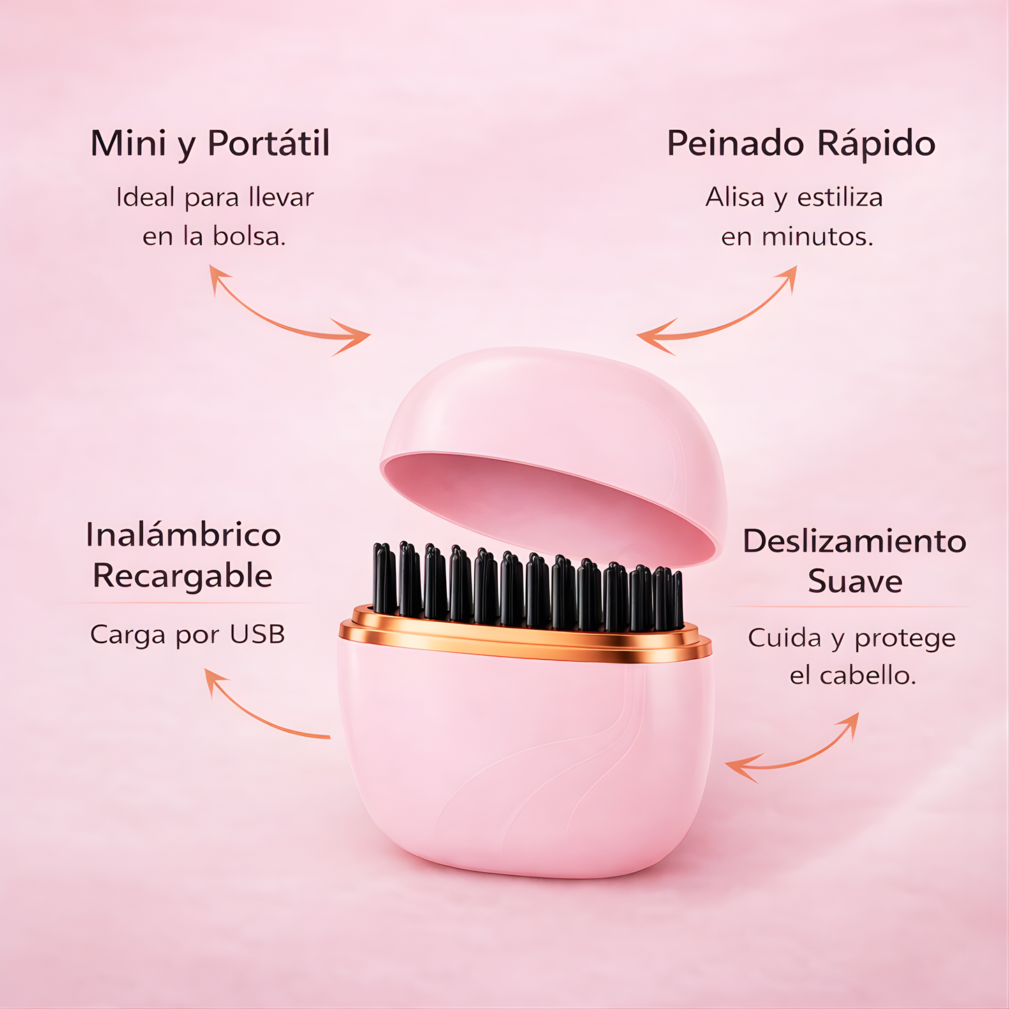 AERA Brush-Cepillo Alisador Portatil
